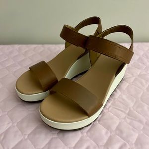 Sorel | Brown Wedge Sandal | Size 7.5